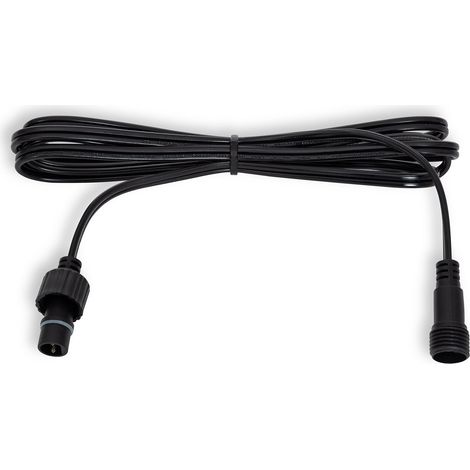 Ledkia – Câble d'extension EasyFit 12V 2/5 m – Connecteurs rapides pour éclairage extérieur – Usage professionnel – 2 m de longueur (1/3)