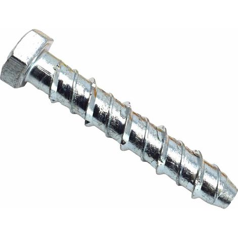 Masonmate 0855M580075 Hex Concrete Screwbolt M12 x 75mm 50 MAMSBHM1275