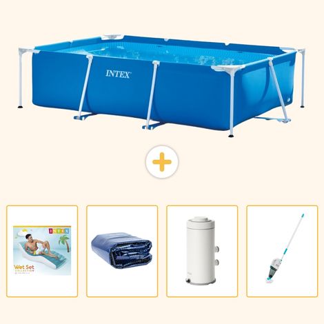 Intex Piscine Tubulaire Rectangulaire - 300x200x75 cm - 5-pièces  S87 (1/5)