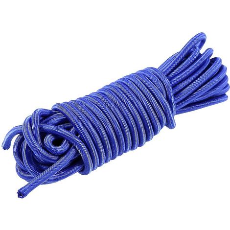 5 Meter langes 4 mm/5 mm Bungee-Seil für Kajak oder Boot, blau