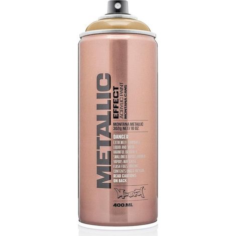 Bombe de peinture - MONTANA - Or Metallic - 400ml - Multicolore - Pour adultes à partir de 12 ans