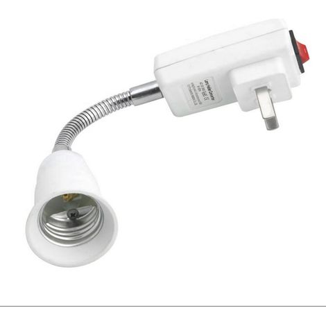 Adaptateur De Douille ampoule, Prise E27 à US, Convertisseur De Lampe LED, Interrupteur De Base (1/5)