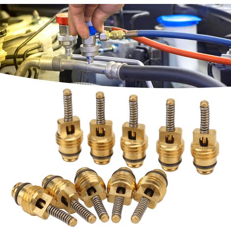 Lot de 20 noyaux de valve/tiges de climatisation haute pression pour automobiles, adaptés aux petites séries Buick (Référence : LR-FT063) (1/5)