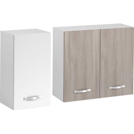 MOBILE PENSILE PER CUCINE COMPONIBILI L.40 x P.32 x H.72. - 1 anta - col. bianco