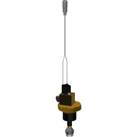 KWC Oberteil, für. Magnet-druckspüler DN20, mit Magnetaufsatz, 24 VDC, 2000104418 (1/2)