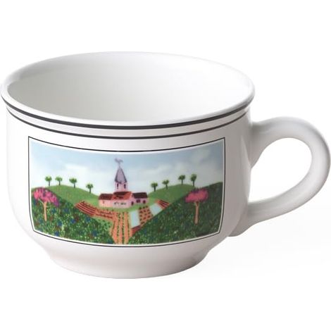 Villeroy & Boch Design Naif Tazza da Tè, 250 ml, Altezza: 6 cm, Porcellana Premium, Multicolore (1/2)