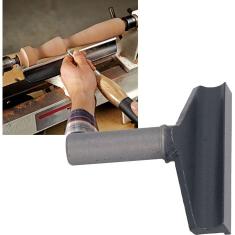 6-Zoll-Holzdrehbank-Werkzeugständer, Holzdrehbank-Werkzeugständer, Säule mit 1 Zoll Durchmesser, geeignet für eine 25,32 mm Holzdrehbankbasis. (1/5)