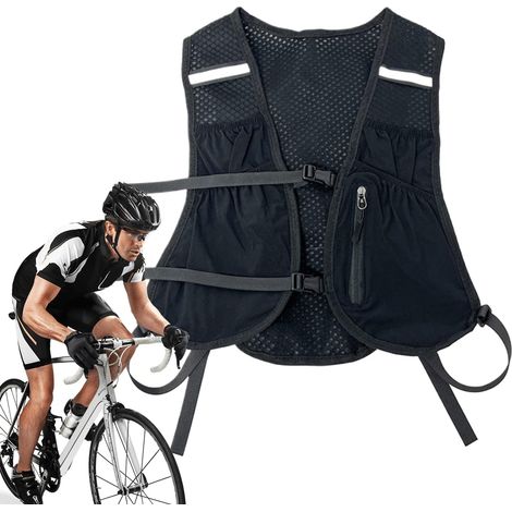 Gilet De Course pour Hommes - Sac à Réservoir d'eau - Gilet Léger (1/5)