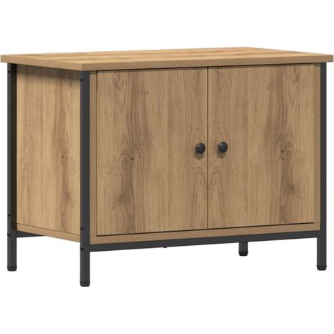 Maison Exclusive - Mobile TV Rovere artigianale 60 x 35 x 45 cm Legno multistrato