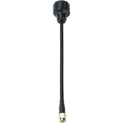 Antenne FPV SMA 6,7-7,2 GHz 6 dBitransmission vidéo longue portée 6700-7200 MHz pour drones RC FPV (noire) (1/5)