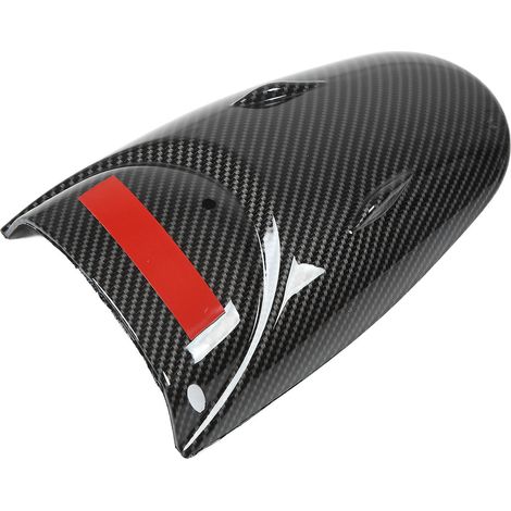 Extension de garde-boue avant pour moto, motif fibre de carbone, surface lisse, remplacement pour Street Triple 765 R 2017-2022 (1/5)