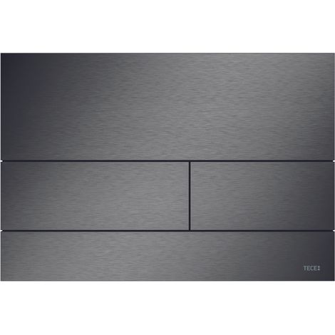 Tece TECEsquare - Placca di comando, cromo nero spazzolato 9240846