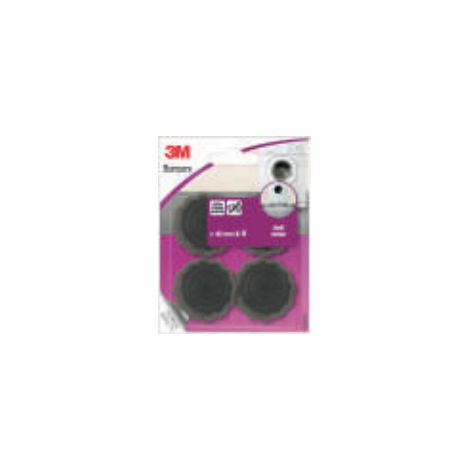 3M - 4 PARACOLPI ADESIVI ANTIRUMORE D 40MM