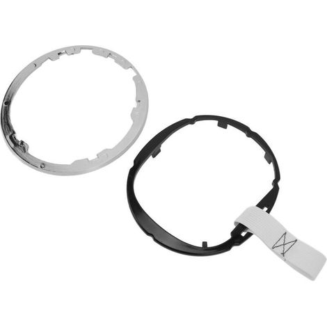 Bague de retenue soufflet levier vitesse - ABS - Compatible Fiat 500 500c 2009-2015 - Référence OEM 71775051 - Lot de 2 (1/5)