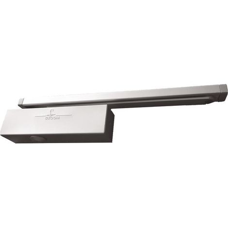 Türschließer GROOM 3400 - Anti-Vandalismus-Arm - Weiß 9016 - GR340510