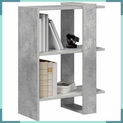 892402 étagère Gris béton 52 x 25 x 71,5 cm Bois d'ingénierie (1/5)