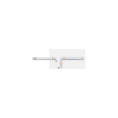 Kit fumi Ariston installazione evacuazione fumi bianco