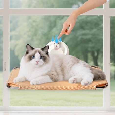 Folding Window Cat Hammock Bed (1/5)