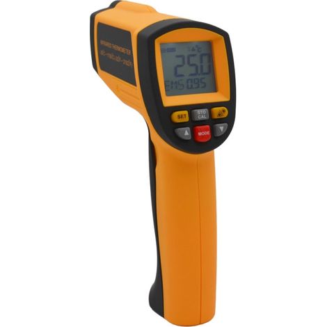 Thermomètre sans contact à visée laser 1050°C - (1/5)