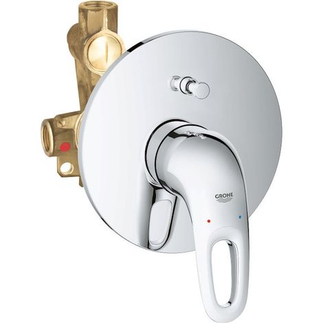 GROHE EUROSTYLE NEW Miscelatore Rubinetto Monocomando Per Vasca/Doccia 33637003 (1/7)