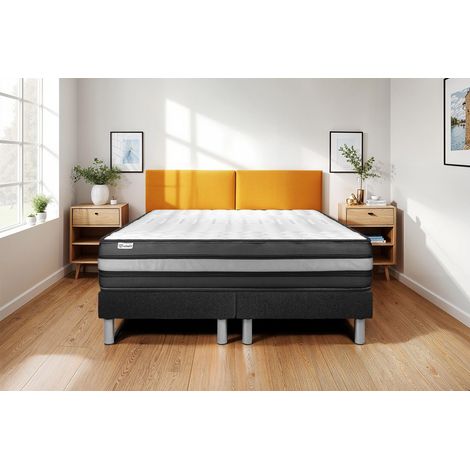 Matratzen- und Lattenrost-Set 2x80x200 cm - Vital Power Zen (1/5)