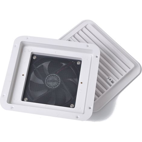 1 ventilateur d'extraction latéral, étanche à la pluie, pour caravane, 12 V / 24 V, montage latéral (1/5)