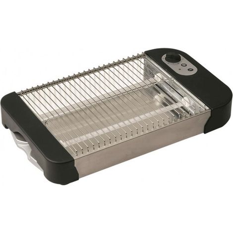 COMELEC tostador horizontal plano 7012 , Tostador horizontal 7012 Diseño extraplano que facilita su almacenamiento.Bandeja recogemigasRegulación electrónica con 7 posic
