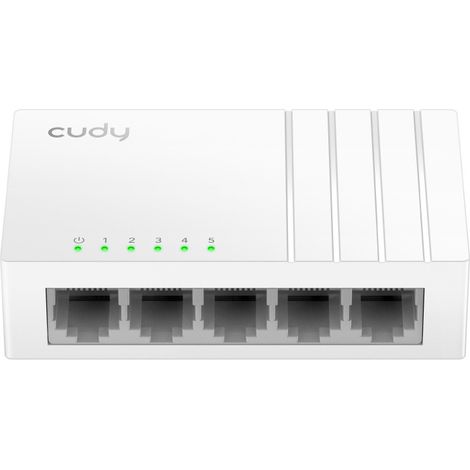 Cudy GS105U Netzwerk-Switch Unmanaged Gigabit Ethernet (10/100/1000) Weiß (1/5)