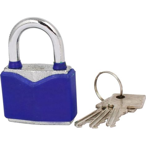 Werkzeugkasten Schrank Sicherheitsschließfach Vorhängeschloss 61x43x19mm Schlüsseln (1/2)