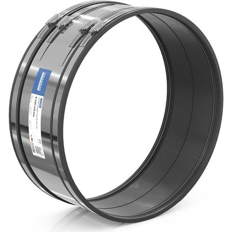 Adaptateur de tuyau CR type 2B CSC 470 (440-470 mm), jusqu'à 2,5 bar, EPDM / V2A