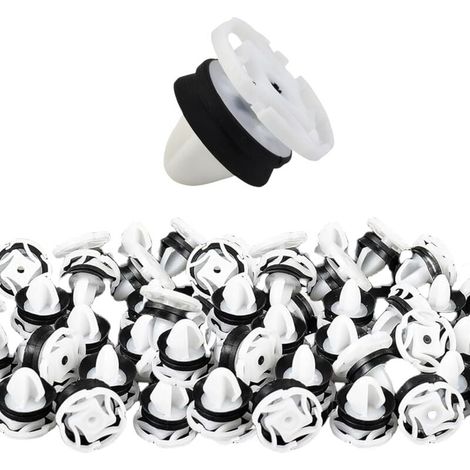 40 pezzi di clip di fissaggio per pannello porta 7703077476 Clip per pannello di rivestimento interno della portiera del bagagliaio dell'auto per Peugeot 308 Citroen DS4 Renault Megane III E Laguna II