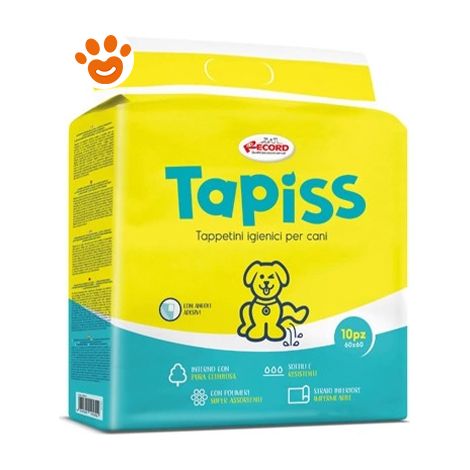 Record Tapiss Tappetini Assorbenti (60x60cm)  - Record Tapiss Tappetini Assorbenti (60x60cm) - Confezione Da 50 Pezzi