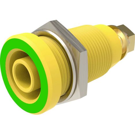Schützinger DI SEB 9424 Au / GNGE Presa integrata di sicurezza dritto Verde-Giallo 1 pz.