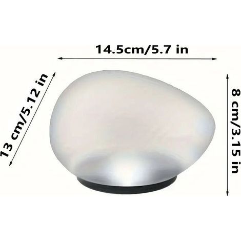 Lampe Paysagère Solaire Effet Pierre Réaliste – Éclairage Décoratif Extérieur/Intérieur pour Jardin, Pelouse et Bord de Piscine, Installation Facile (1/5)