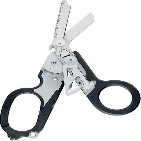 Raptor Emergency Rescue Shears – Seatbelt Cutter Glass Breaker – Black Trauma Scissors Multi Tool (1/5)