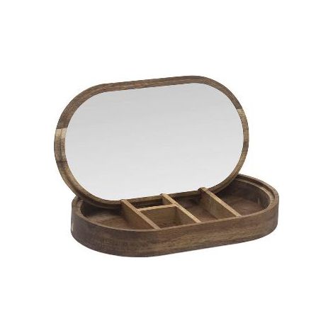 ANDREA HOUSE AX24507 Joyero Acacia 24X14X3,5Cm - ref: AX24507