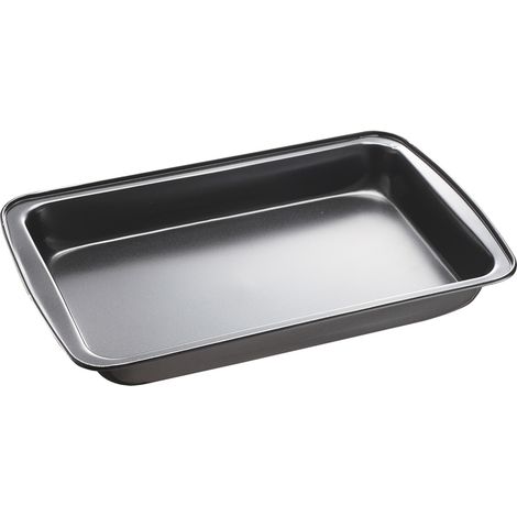 HAPPYFRIENDS rustidera chapa 35,5x24x6cm , Rustidera chapa 35,5x24x6 cm. -Marca: Happyfriends. -Bandeja de horno tradicional. -Ideal para lasagnas, pero es igualmente útil para hor