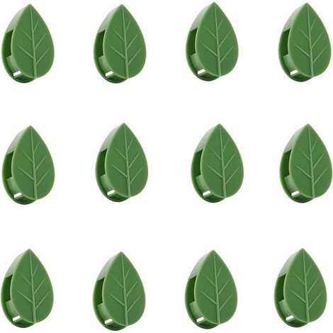 50 Stück Kletterclips für Pflanzenwände, grüne Rankenclips, unsichtbare Pflanzenclips, Befestigungsclips für Kletterpflanzen, Wandclips, Rankenha (1/5)