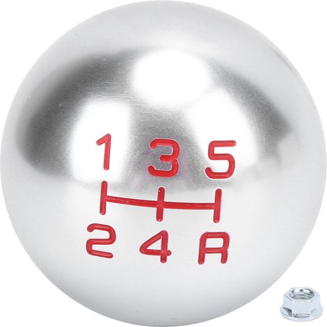 Pommeau de levier de vitesse rond M10x1,5 de remplacement pour Honda Civic Fit FD2 FN2 EP3 DC2 DC5 S2000 F20C (1/5)