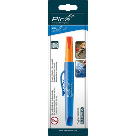 Pica - Pica-Gel Signalmarker SB-Pack Rot - 8082/SB (1/5)