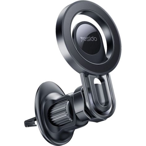 Soporte para teléfono Yesido MagSafe para rejilla de ventilación del coche - Negro