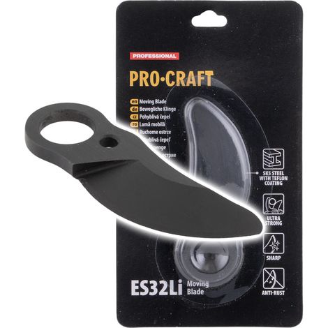 Procraft ES32Li Moving Blade Ersatz Oberklinge für Akku Astschere ES32Li