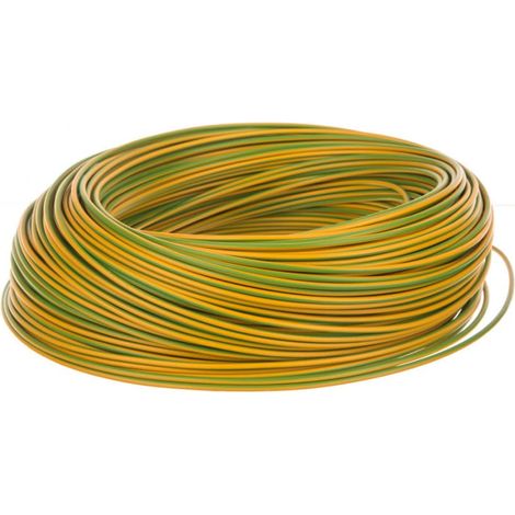 Cable de instalación H05VK 075 amarillo-verde 29098 100m