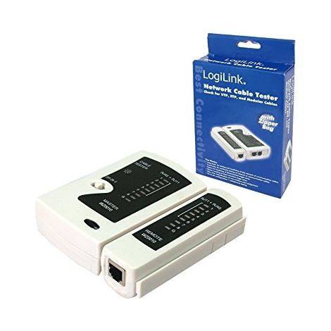 LOGILINK CABLETESTER NETWORK RJ45/RJ12/, WZ0010