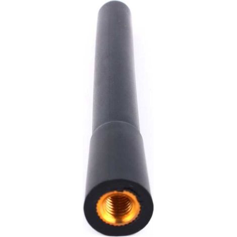 Antenne courte noire pour voiture et camion, Radio AM FM, mat aérien, Type à visser (1/5)