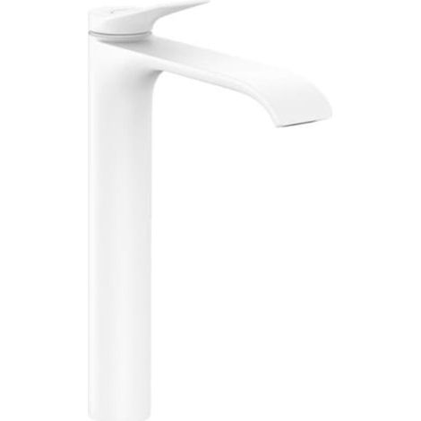 Hansgrohe Vivenis - Waschtischarmatur 250, EcoSmart, mit Ablaufgarnitur, EcoSmart, weiß matt 75040700 (1/2)