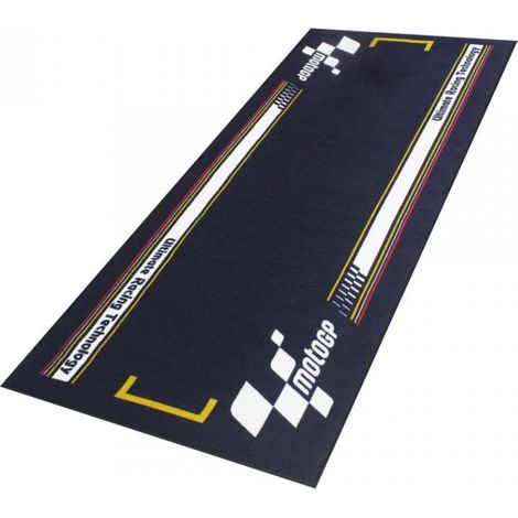 Tapis environnemental Biketek Garage Mat pour motoGP bleu marine (1/2)