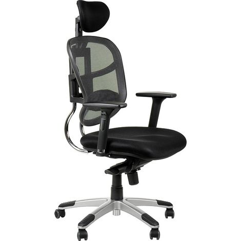 Sedia girevole con seduta estensibile HN-5018 GRIGIO (1/5)