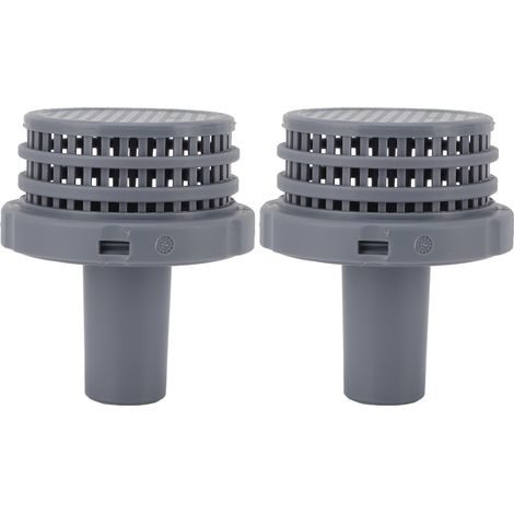 Lot de 2 connecteurs de crépine de piscine 11070 11072 en plastique, compatibles avec les jets d'eau de piscine Intex 25022E. (1/5)