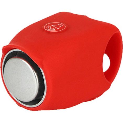 Timbre eléctrico para bicicleta,timbre impermeable para bicicletas de montaña,se puede acoplar al manillar,apto para uso en exteriores (1/5)
